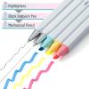 imageMr Pen Journaling Kit 5 Pack Journaling Pens and Highlighters and Mechanical Pencil with HardShell Carrying Case Journaling Supplies Kit Journaling Set Journaling Pens and Markers