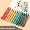imageMr Pen Retractable Gel Pens 12 Pack Black Ink Retro Colors Barrels Gel Pens Gel Pens Fine Point 05mm Retractable Pens Cute Pens Gel Ink Pens Aesthetic Pens for Journaling Fine Tip Pens