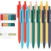 imageMr Pen Retractable Gel Pens 12 Pack Black Ink Retro Colors Barrels Gel Pens Gel Pens Fine Point 05mm Retractable Pens Cute Pens Gel Ink Pens Aesthetic Pens for Journaling Fine Tip Pens