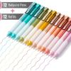 imageMr Pen Retractable Gel Pens 12 Pack Colorful Ink Gel Pens with Case and 12 Refills Gel Pens Fine Point 05mm Retractable Pens Cute Pens Aesthetic Pens for Journaling Fine Tip Pens