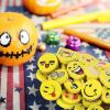 imageMr Pen Smiley Eraser Pack 64 Mini Pencil Erasers for Kids ampamp Students Fun ampamp Cute School Supplies Easter Egg Fillers