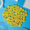 imageMr Pen Smiley Eraser Pack 64 Mini Pencil Erasers for Kids ampamp Students Fun ampamp Cute School Supplies Easter Egg Fillers