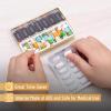 imageMr Pen Stylish Metal Weekly Pill Organizer Small Pill Organizer Cute Pill Organizer Cute Medicine Pill Organizer Small Travel Pill Organizer Travel Pill Case for Women Travel Pill Box for Purse