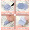 imageMr Pen Transparent Sticky Note Set 1120Sheets Colorful Round Transparent Sticky Notes Set Bible Sticky Notes Clear Sticky Notes Transparent Bible Notes Transparent Sticky Notes for Bible