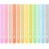imageMr Pen Aesthetic Cute Pastel Highlighters Set 8 pcs Chisel Tip Candy Colors No Bleed Bible Assorted Colors