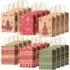 imageMr Pen Christmas Gift Bags with Handles 24 Packs 6 Styles Christmas Paper Bags Christmas Bags for Gifts Holiday Gift Bags Christmas Gift Bag Christmas Bag Xmas Gift Bags Xmas Bags