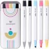 imageMr Pen Journaling Kit 5 Pack Journaling Pens and Highlighters and Mechanical Pencil with HardShell Carrying Case Journaling Supplies Kit Journaling Set Journaling Pens and Markers