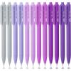 imageMr Pen Retractable Gel Pens 12 Pack Black Ink Lavender Legacy Barrel Gel Pens Gel Pens Fine Point 05mm Retractable Pens Cute Pens Gel Ink Pens Aesthetic Pens for Journaling Fine Tip Pens