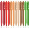 imageMr Pen Retractable Gel Pens 12 Pack Black Ink Old Mill Color Barrel Gel Pens Gel Pens Fine Point 05mm Retractable Pens Cute Pens Gel Ink Pens Aesthetic Pens for Journaling Fine Tip Pens