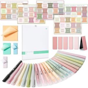 imageMr Pen Bible Journaling Kit Bible Highlighters and Pens No Bleed Bible Highlighter Transparent Sticky Notes Bible Tabs Magnetic Bookmarks Aesthetic Highlighters Easter Gift