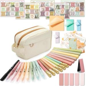 imageMr Pen Bible Journaling Kit Bible Study Supplies No Bleed Bible Highlighters and Pens No Bleed Bible Pens Bible Journaling Kit for Gift Bible Study Tools Bible Study Kit Mothers Day Gift