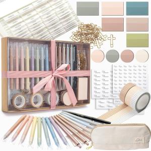 imageMr Pen Bible Journaling Set Selah Collection Highlighters and Pens No Bleed Scripture Markers Washi Tape Bible Tabs