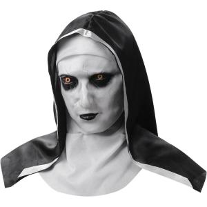imageMr Pen Halloween Nun Mask The Nun Mask Halloween Scary Mask Scary Halloween Masks forAdults Scary Halloween Mask Scary Masks forAdults HalloweenCostumeMask Realistic Halloween Mask