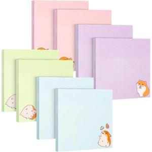 imageMr Pen Sticky Notes 3x3 8 Pads 400 Sheets Tiny Hamster Sticky Notes Sticky Pads Sticky Notes Aesthetic Colorful Sticky Notes Bulk Sticky Notes Cute Sticky Notes for Women