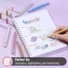 imageMr Pen Aesthetic Highlighters 6 Pack Chisel Tip Retro Tones Cute Highlighters Assorted Colors
