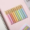 imageMr Pen Aesthetic Pens 10 Pack Black Ink Fast Dry No Smear Bible Pens No Bleed Through 07mm Fine Point Pen Ballpoint Pens Ballpoint Fine Tip Pens for Note Taking Pens Aesthetic