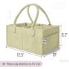 imageMr Pen Baby Diaper Caddy Organizer Olive Calm Baby Caddy Organizer with Handle Compact Size Collapsible ampamp Portable