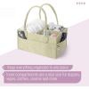 imageMr Pen Baby Diaper Caddy Organizer Olive Calm Baby Caddy Organizer with Handle Compact Size Collapsible ampamp Portable