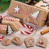 imageMr Pen Christmas Gift Tags 100 pcs with Hemp Rope 10 Designs Kraft Paper Tags Gift Tags with String Brown Tags Christmas Tags for Gifts Blank Gift Tags Gift Bag Tags for Gift Bags Gift Tag