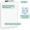 imageMr Pen Dry Erase Board 12 x 16 Black Dry Erase Marker White Frame Mini White Board for Kids ampamp Students
