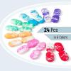 imageMr Pen Erasers 24 Pack Vibrant Colors Marble Pencil Eraser Cute Eraser for Kids Big Erasers for Pencils Easter Egg Fillers