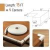 imageMr Pen Furniture Corner ampamp Edge Safety Bumpers Small 15ft Edge ampamp 4 Corners Baby Proof Corners and Edges Baby Proofing Corner Guards Baby Corner Protector Guards Edge Protector for Baby