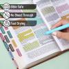 imageMr Pen Gel Highlighters 10 Pack Earthy Pastel Bible Highlighters for Bibles That Do Not Bleed