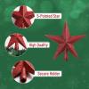 imageMr Pen Glitter Star Tree Topper 8Inch Red Star Christmas Tree Topper Star Christmas Tree Star Topper Christmas Tree Toppers Christmas Star Tree Topper Star for Christmas Tree Top Star