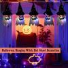 imageMr Pen Halloween Hanging Lighted Glowing Ghost 5 pcs Halloween Ghosts Hanging Ghosts Halloween Decor Lighted Ghost Decorations Outside Ghost Outdoor Decor Halloween Tree Decorations Outdoor