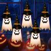 imageMr Pen Halloween Hanging Lighted Glowing Ghost 5 pcs Halloween Ghosts Hanging Ghosts Halloween Decor Lighted Ghost Decorations Outside Ghost Outdoor Decor Halloween Tree Decorations Outdoor