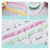 imageMr Pen Highlighter Tape 12 Rolls 031quot x 165 ft Pastel Bible Highlighter Tape Colorful Highlighter Strips