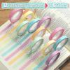 imageMr Pen Highlighter Tape 12 Rolls 031quot x 165 ft Pastel Bible Highlighter Tape Colorful Highlighter Strips