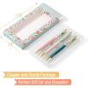 imageMr Pen Luxury Floral Pen Set 3 pcs Black Ink Ballpoint Pens Floral Pen Fancy Pens for Women Cute Pens for Journaling Easter Gift