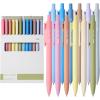 imageMr Pen Retractable Gel Pens 12 Pack Black Ink Pastel Barrel Gel Pens Gel Pens Fine Point 05mm Retractable Pens Cute Pens Gel Ink Pens Aesthetic Pens for Journaling Fine Tip Pens