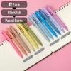 imageMr Pen Retractable Gel Pens 12 Pack Black Ink Pastel Barrel Gel Pens Gel Pens Fine Point 05mm Retractable Pens Cute Pens Gel Ink Pens Aesthetic Pens for Journaling Fine Tip Pens