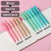 imageMr Pen Retractable Gel Pens 12 Pack Black Ink Retro Colors Barrel Gel Pens Gel Pens Fine Point 05mm Retractable Pens Cute Pens Gel Ink Pens Aesthetic Pens for Journaling Fine Tip Pens