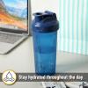 imageMr Pen Shaker Bottles for Protein Mixes 28 oz 4 Pack Colorful Protein Shaker Bottle with Wire Whisk Ball Mixer Bottle