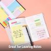 imageMr Pen Sticky Note Set 380 Pack Pastel Colors Transparent Sticky Notes Tabs Divider Sticky Notes Translucent Sticky Notes Planner Sticky Notes Sticky Note Dividers Tabs