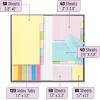 imageMr Pen Sticky Note Set 380 Pack Pastel Colors Transparent Sticky Notes Tabs Divider Sticky Notes Translucent Sticky Notes Planner Sticky Notes Sticky Note Dividers Tabs