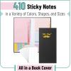 imageMr Pen Sticky Notes Set 410 Pack Pastel Macaron Divider Sticky Notes Planner Sticky Note Dividers Tabs Mr Pen Sticky Note Set Sticky Note Pad Sticky Notes Book Sticky Notes with Tabs
