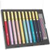 imageMr Pen Aesthetic Pens 10 Pack Colorful Ink with Case and 12 Refills Fast Dry No Smear Bible Pens No Bleed Through 07mm Fine Point Pen Ballpoint Pens Ballpoint Pens for Note Taking