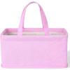 imageMr Pen Baby Diaper Caddy Organizer Pink Quilted Fabric Car Diaper Caddy Portable