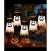 imageMr Pen Halloween Hanging Lighted Glowing Ghost 5 pcs Halloween Ghosts Hanging Ghosts Halloween Decor Lighted Ghost Decorations Outside Ghost Outdoor Decor Halloween Tree Decorations Outdoor