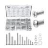 imageMr Pen Nuts and Bolts Assortment Kit 550 pcs Carbon Steel M3 M4 M5 Phillips Pan Head Assorted Nuts and Bolts