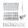 imageMr Pen Nuts and Bolts Assortment Kit 810 pcs Stainless Steel M3 M4 M5 M6 Phillips Pan Head Assorted Nuts and Bolts Nut and Bolt Assortment