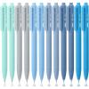 imageMr Pen Retractable Gel Pens 12 Pack Black Ink Sky Blue Barrel Gel Pens Gel Pens Fine Point 05mm Retractable Pens Cute Pens Gel Ink Pens Aesthetic Pens for Journaling Fine Tip Pens