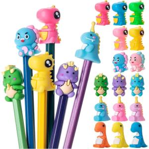 imageMr Pen Pencil Toppers 30 pcs Dinosaur Pen Toppers Animal Pencil Toppers Pencil Toppers for Kids Pen Charms Pencil Charms Pencil Topper Pen Accessories Easter Egg Fillers