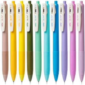 imageMr Pen Retractable Gel Pens 10 Pack Light Vintage Ink Colors Gel Pens Fine Point Fast Dry Vintage Pen Retractable Pens Gel Ink Pens Aesthetic Pens for Journaling Fine Tip Pens