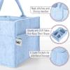 imageMr Pen Baby Diaper Caddy Organizer Sky Bliss Baby Caddy Organizer with Handle Compact Size Collapsible ampamp Portable