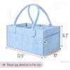 imageMr Pen Baby Diaper Caddy Organizer Sky Bliss Baby Caddy Organizer with Handle Compact Size Collapsible ampamp Portable